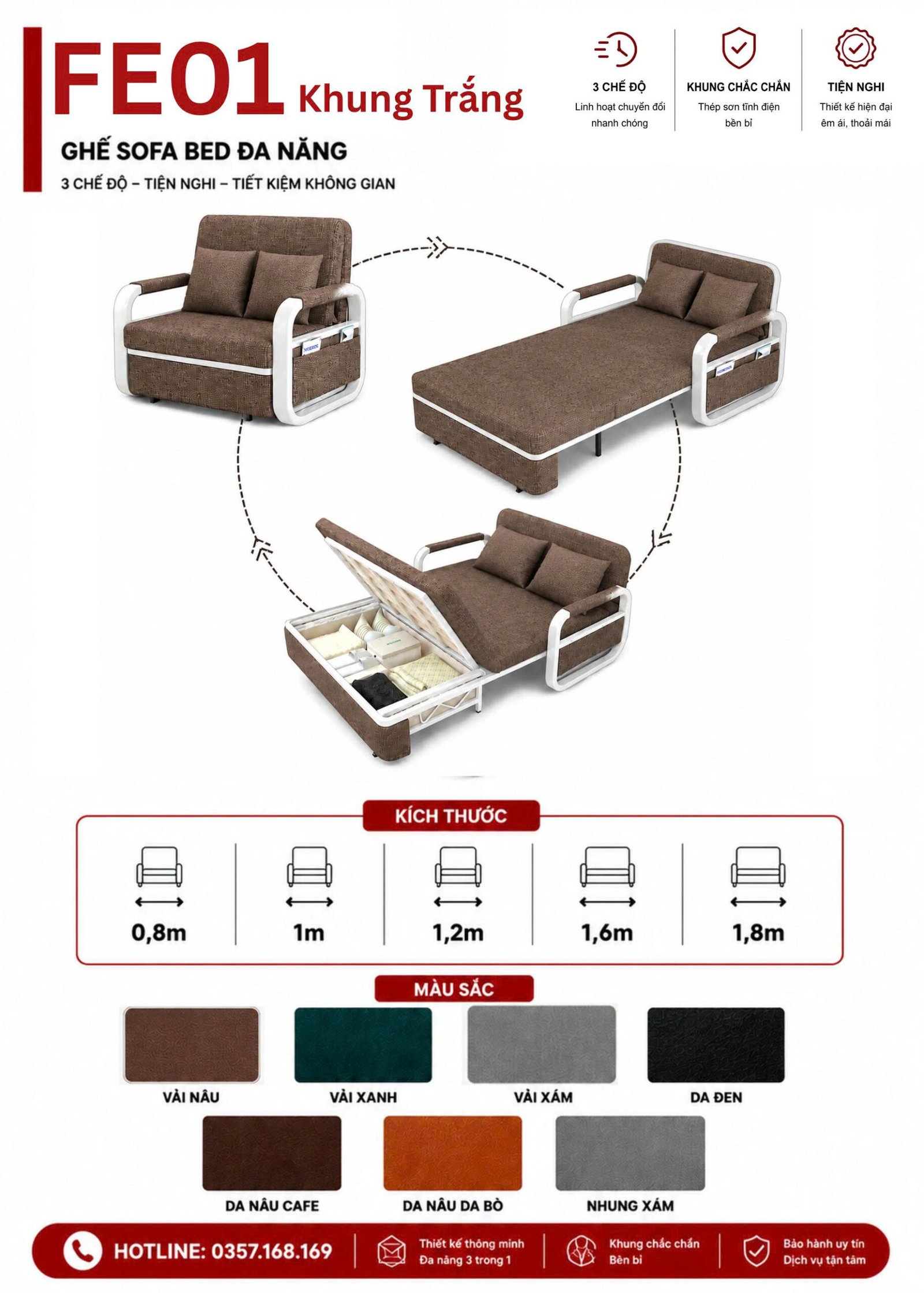 Sofa giường FE001-6
